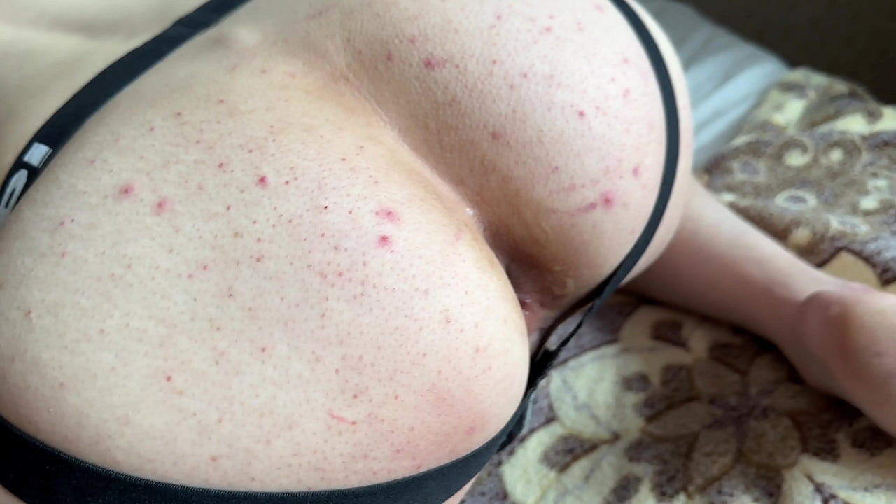 Horny Twink's Midnight Jerk and Gushing Climax