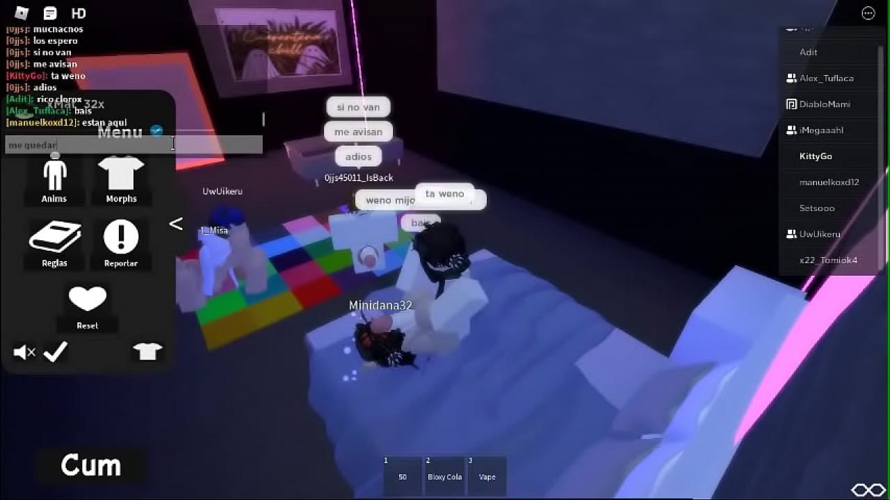 Roblox - Orgia con mis amigos
