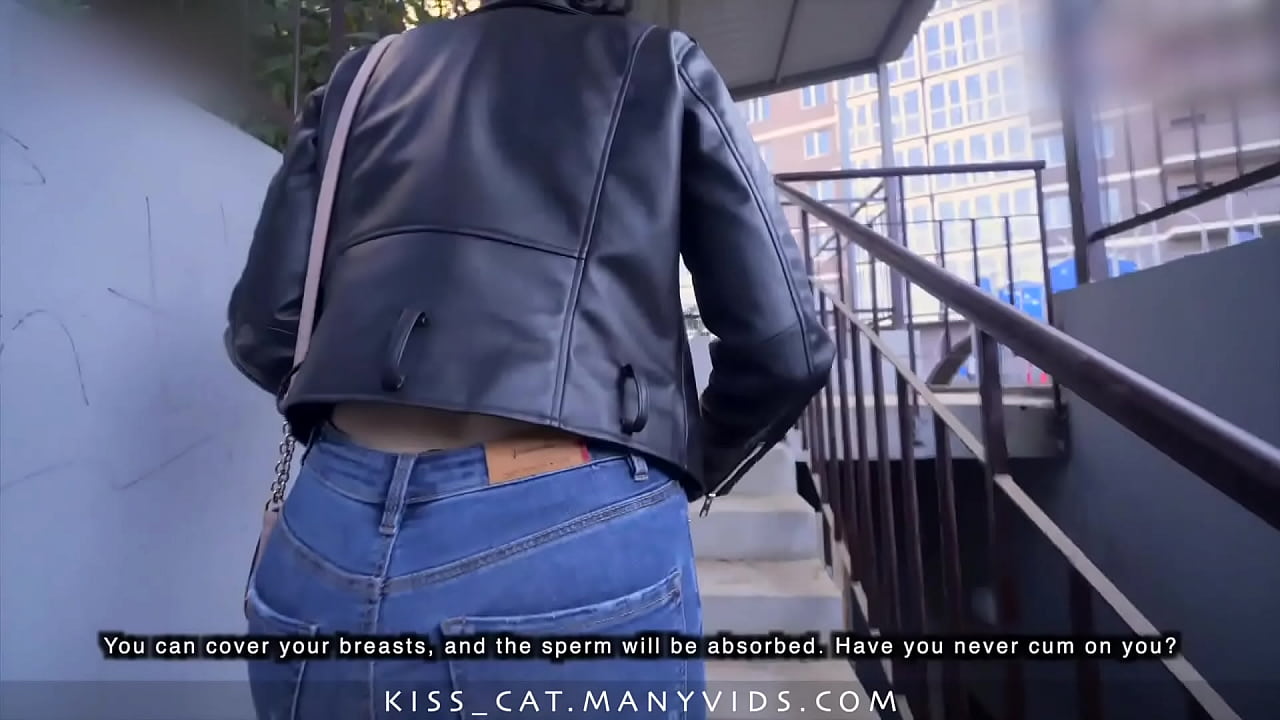 Want to be Pornstar? Suck my Dick in Public Place and Get Huge Cum on Tits!