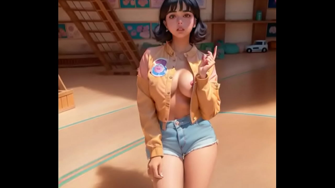 Ai girl dancing nude