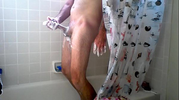 morning shower cum for friends.MP4