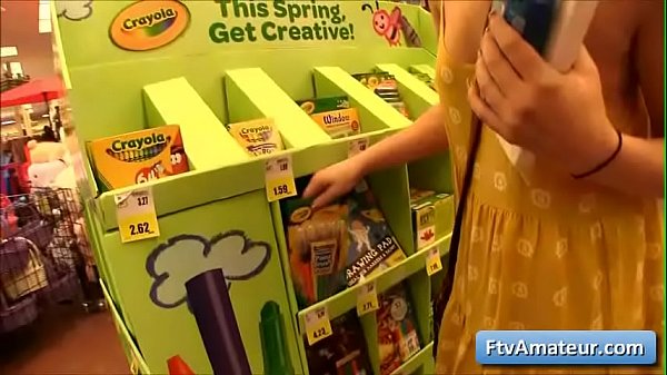 Sexy babe rub her bald pink pussy and reach high orgasm on her seat of the car