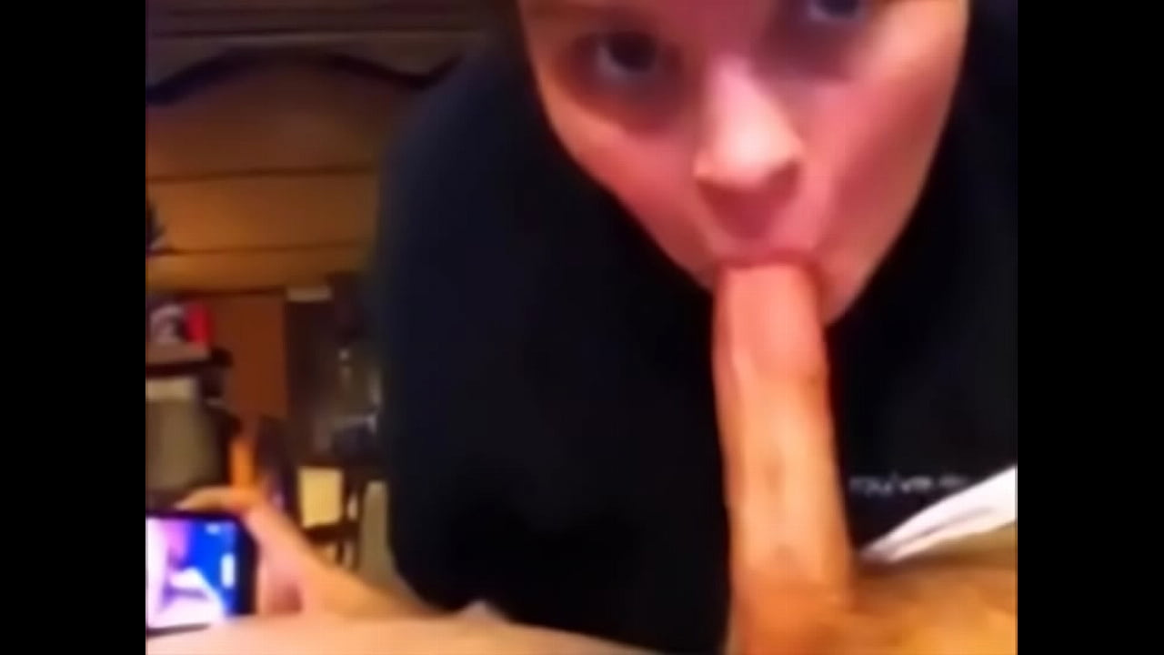 Wife Deepthroat Husband Dicks to The Balls Then Swallow His Cum