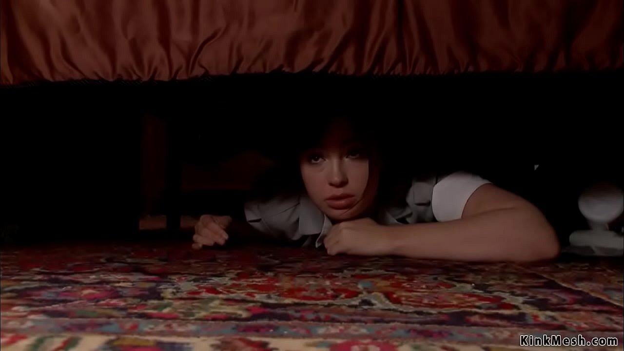 House owner Marco Banderas caught his sexy brunette cleaning lady Jodi Taylor sniffing through his files and then bound her and anal fucked