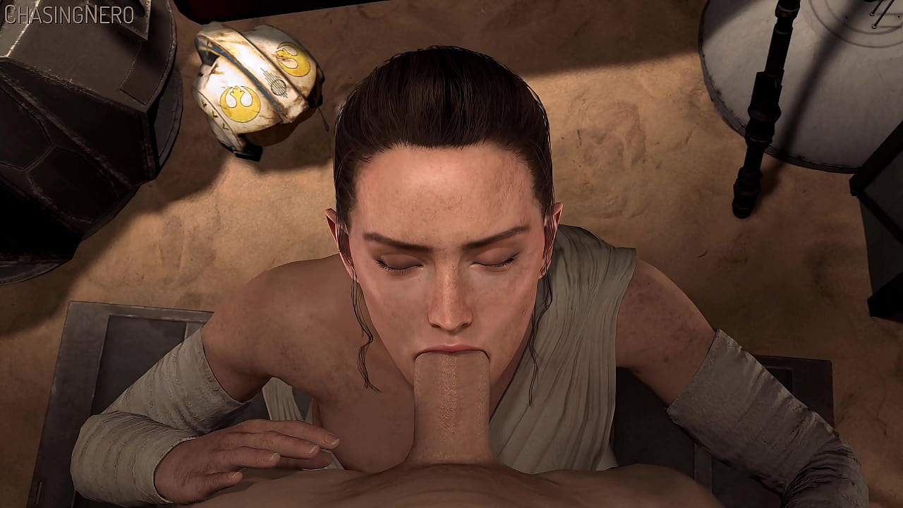 Rey blowjob (Star Wars)