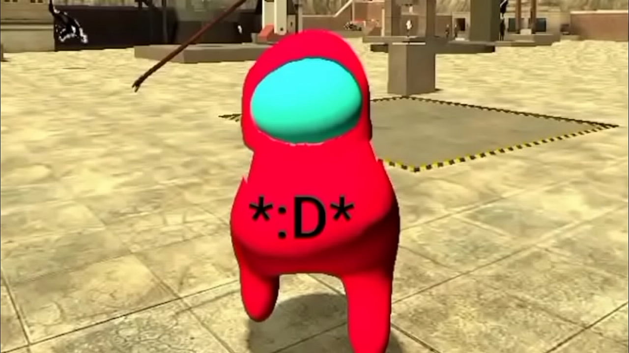 AMONGUS CON CULOTE ESTA DESESPERADO POR UNA VERGA