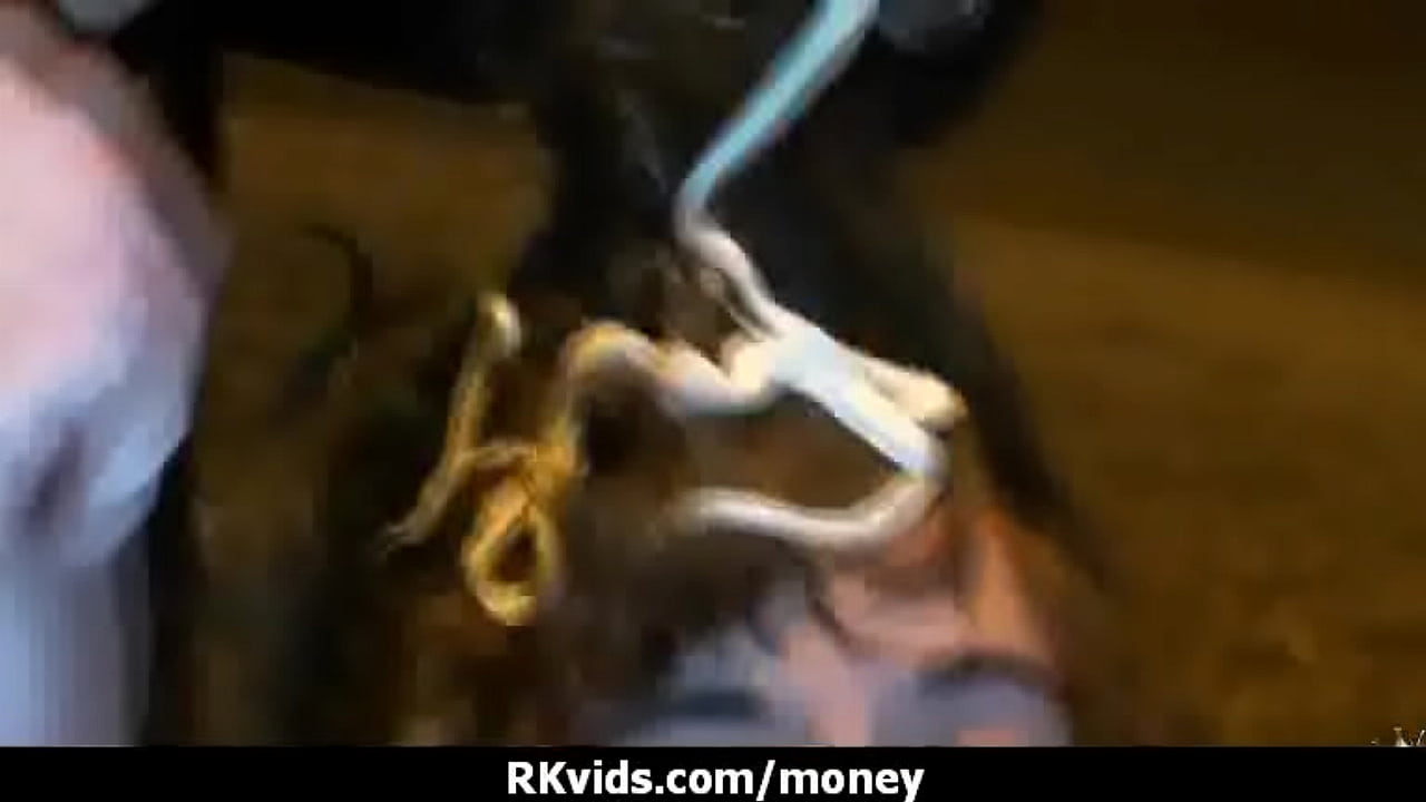 Sexy wild chick gets paid to fuck 30