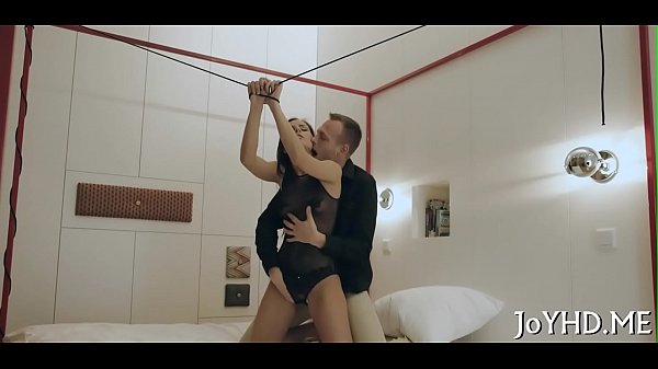 Horny legal age teenagers have sex with a guy