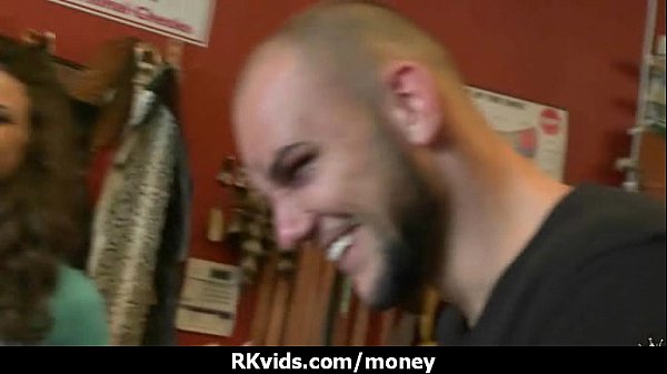 Sexy wild chick gets paid to fuck 6