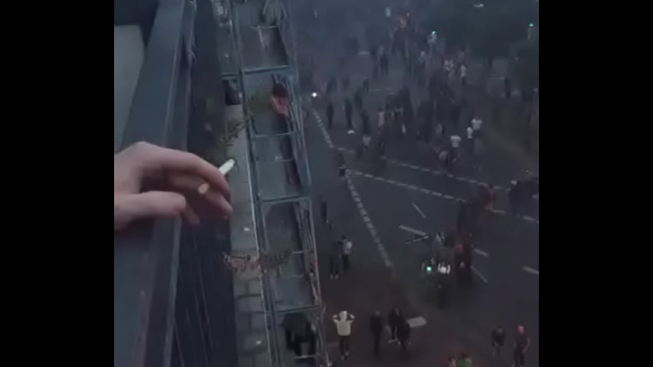 an ordinary balcony in france
