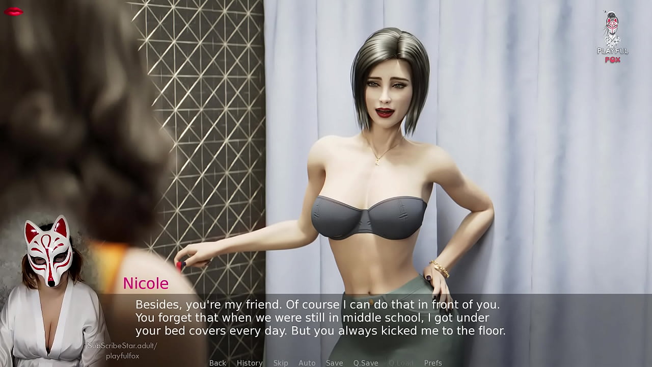 Ms Denvers # 8 (Busty Gamer Girl playing porn game)