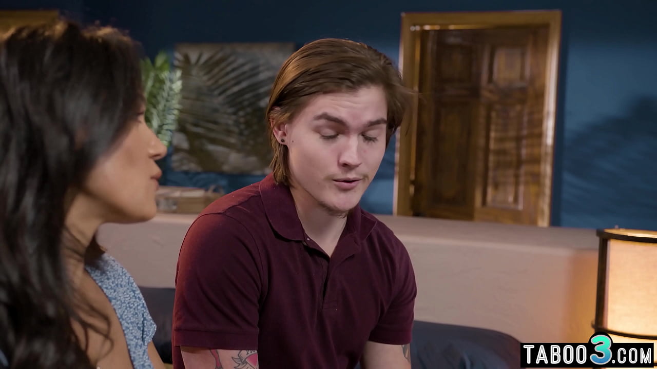 Lucky stepson gets an unforgettable lesson by his naughty stepmother