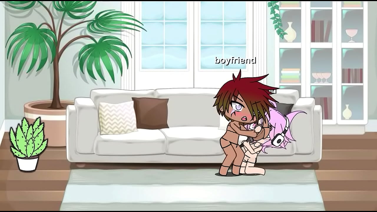 Gacha girl gives head