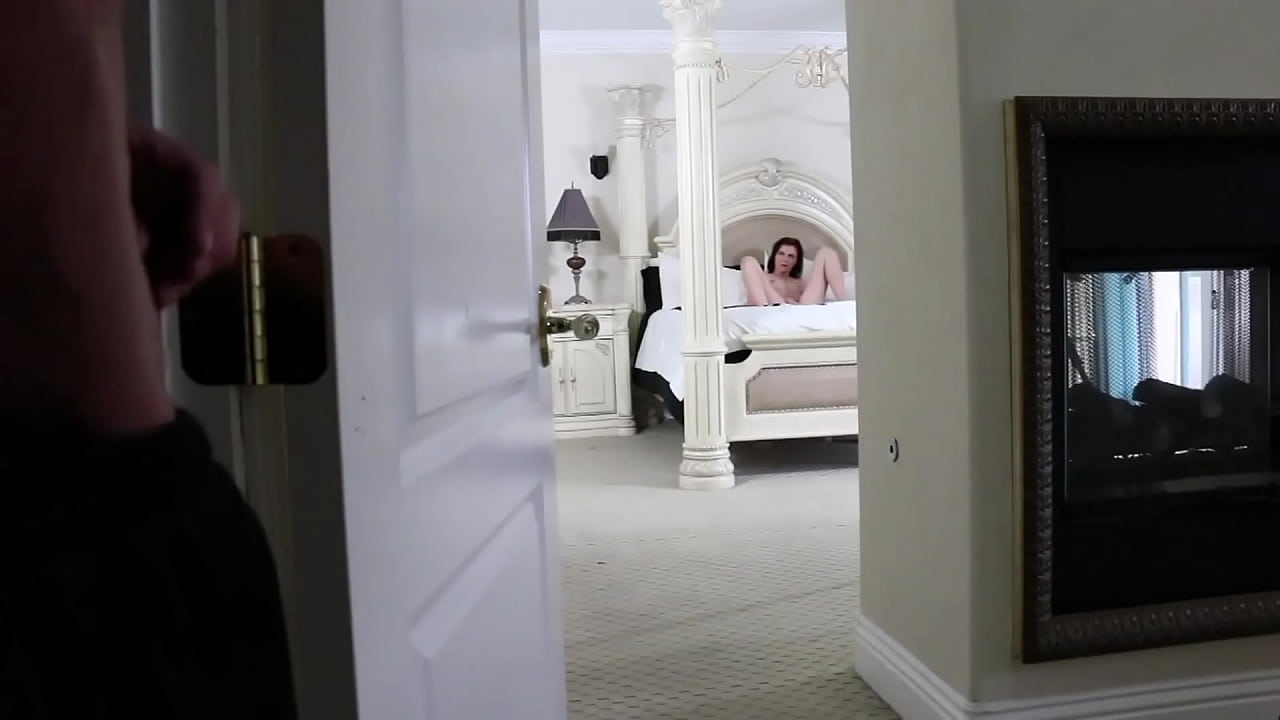 Stepbrother secretly watched his stepsister masturbate and fucked her