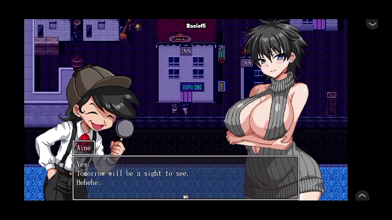 Busty detective Will do anything to get her case done playthrough Part3