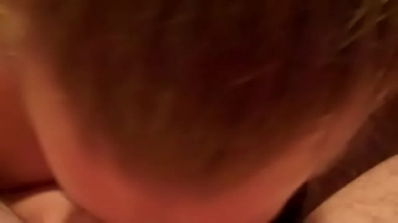 Girl takes large facial