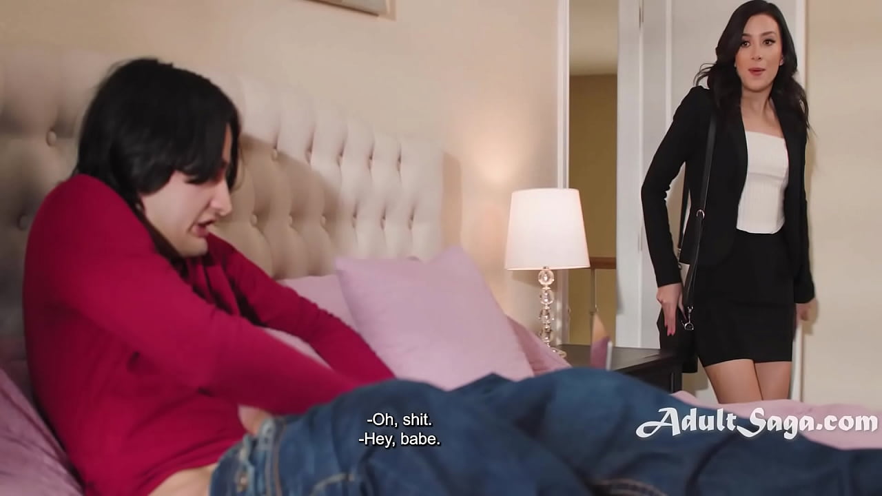 Natalie Walks In On Elias Wanking Alone WITH A CONDOM.. She Felt Betrayed..