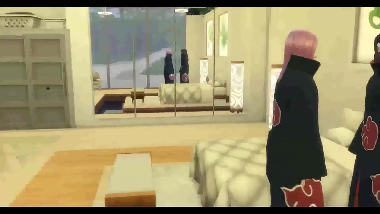 Naruto Hentai Episode 6 Sakura and Konan manage to have a threesome and end up fucking with their two friends as they like milk a lot