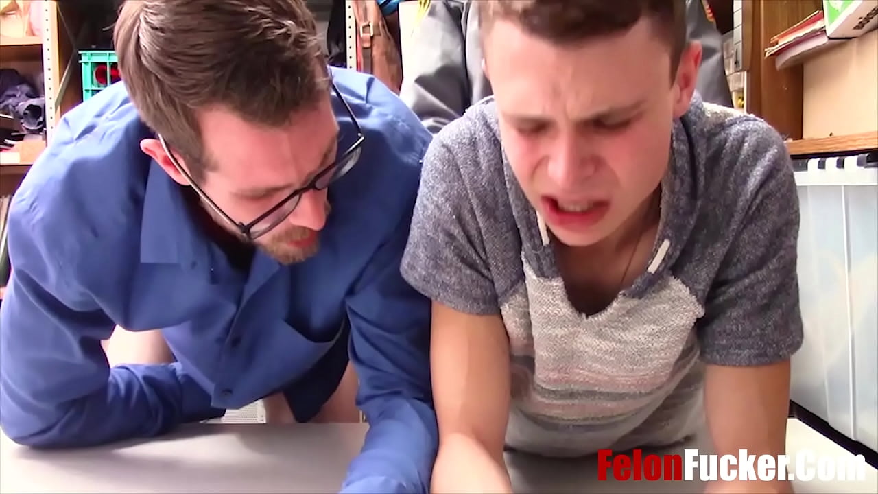 Threesome With A Gay Cop For step Father And