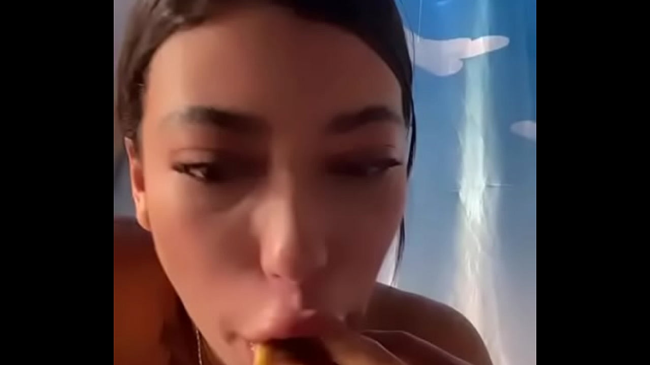 Pukefest for sexy petite Latina teen