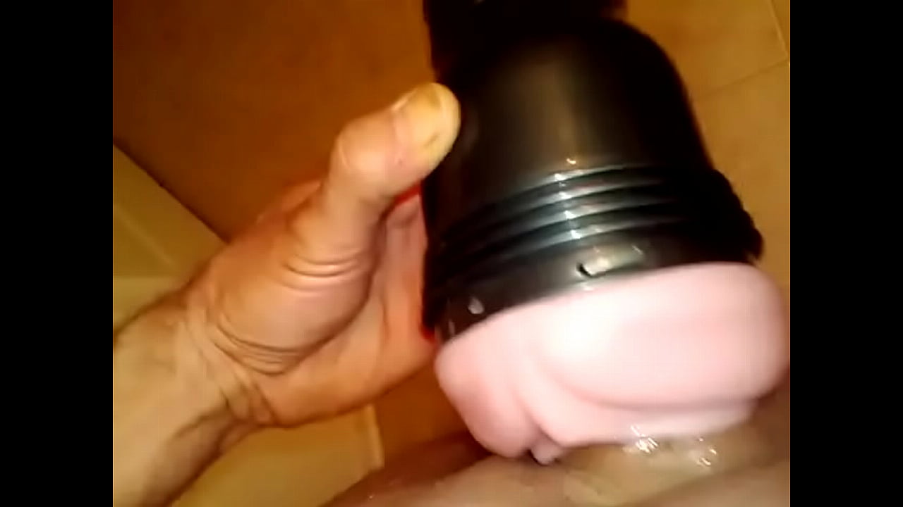 Fucking my fleshlight after a shower. Check out my longer videos!