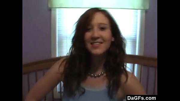 Dagfs - Teen September Loves Her Pretty Pink Vibrator