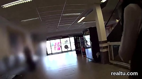 Striking czech teen was seduced in the hypermarket and screwed in pov