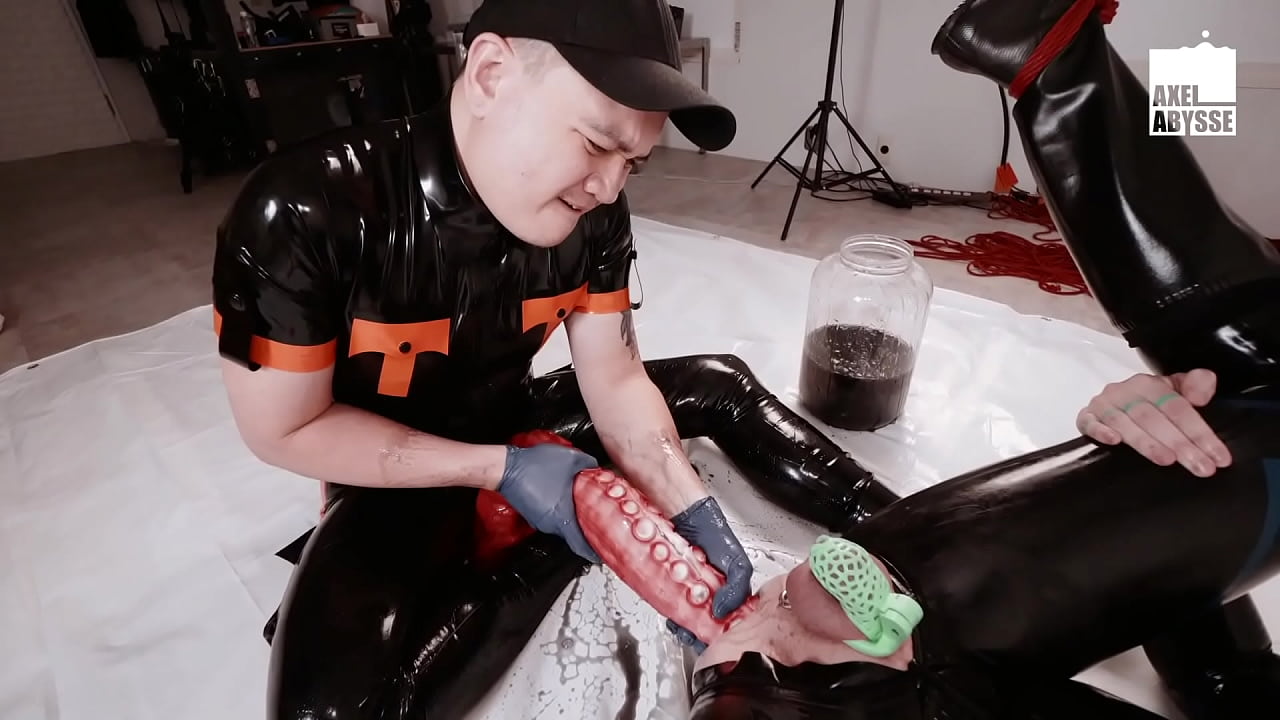 Dominant Gay Torments Inked Guy