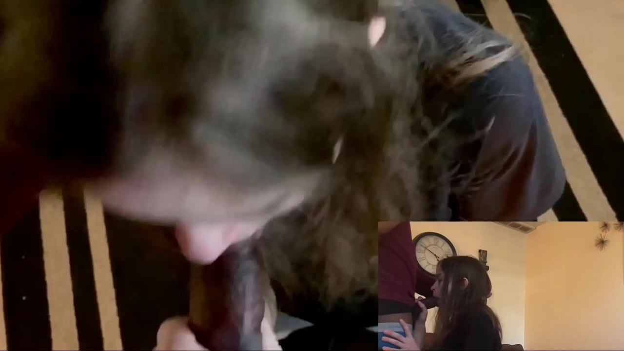 Lesbian best friend sucks dick for a place to stay