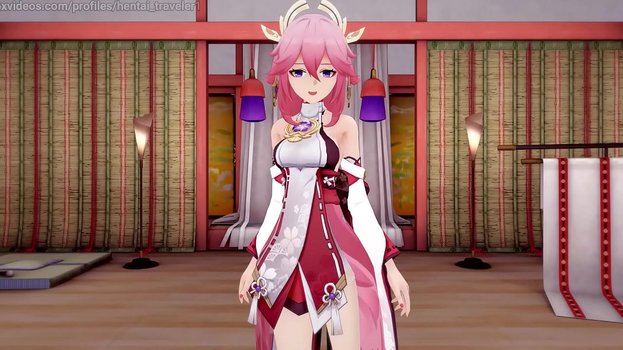 Genshin Impact: Yae Miko and Gorou HB 01