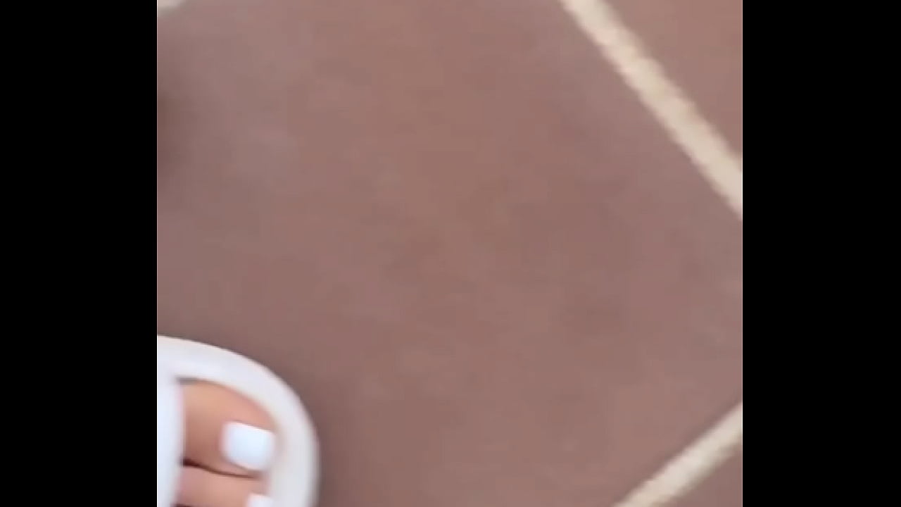 pedicure done by me finished?I love the color white for my toenails