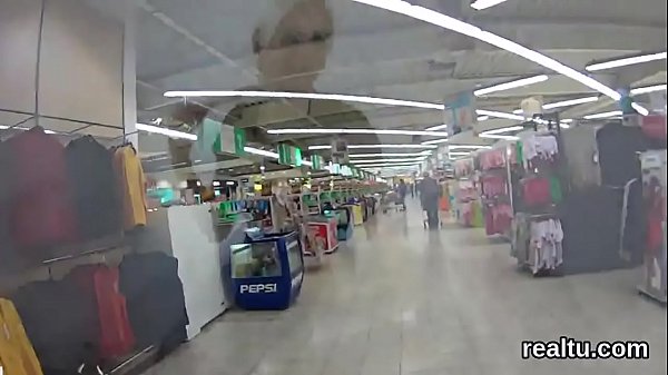 Perfect czech cutie was seduced in the supermarket and drilled in pov