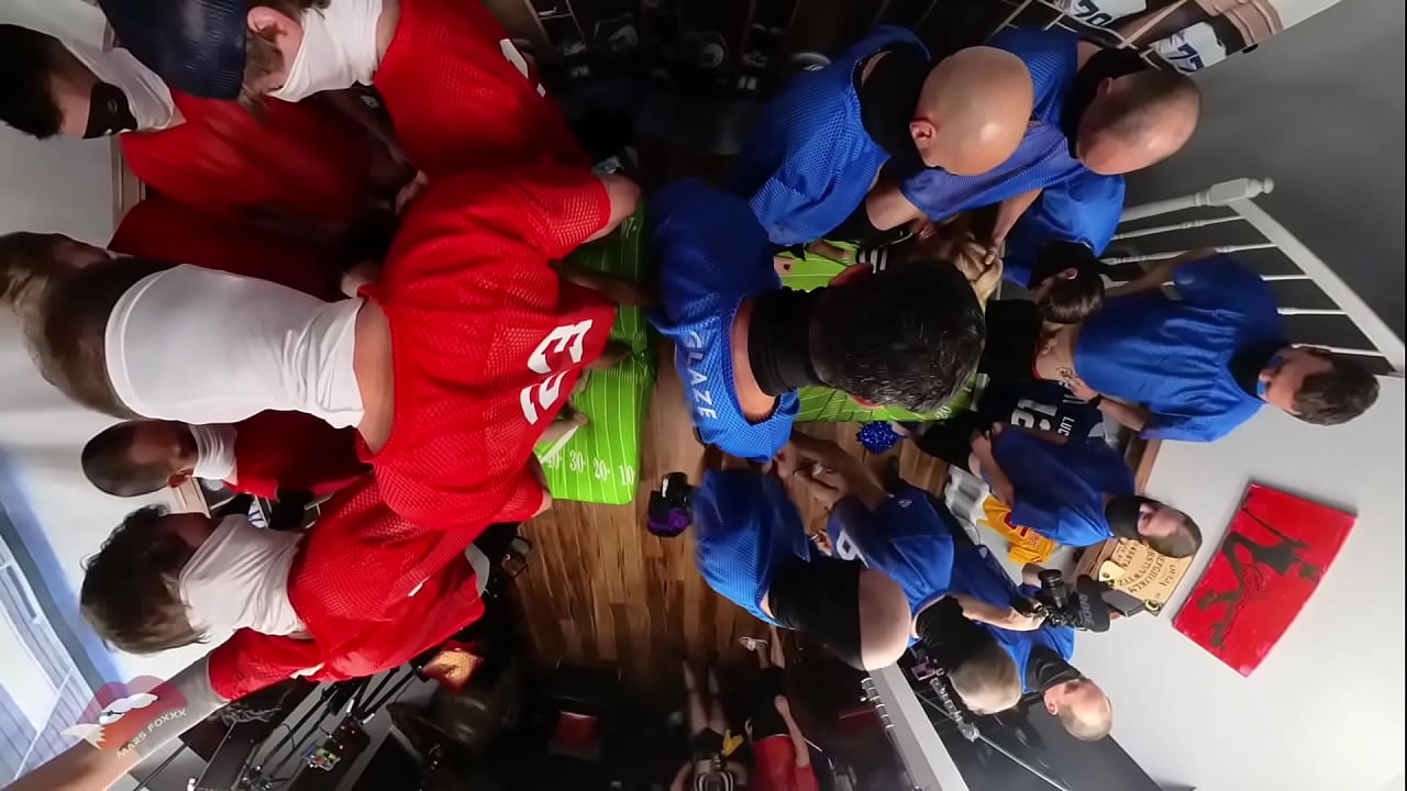 BTS 360 Camera View of Cheerleader Gangbang