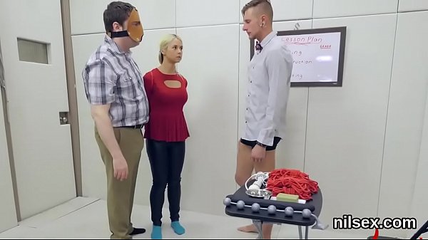 Frisky sweetie was brought in ass hole asylum for painful treatment