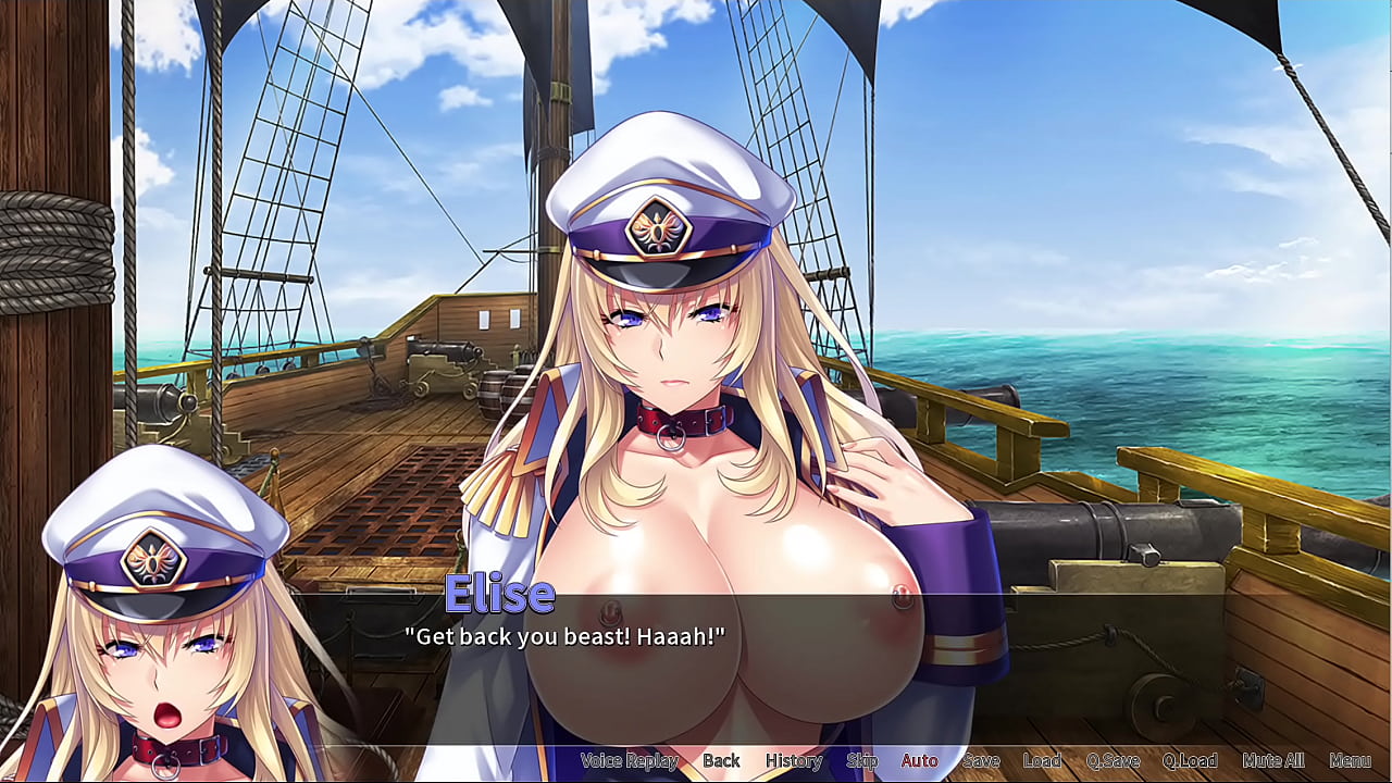 Pirate buccaneer bigboob pirate girls elsie part 5