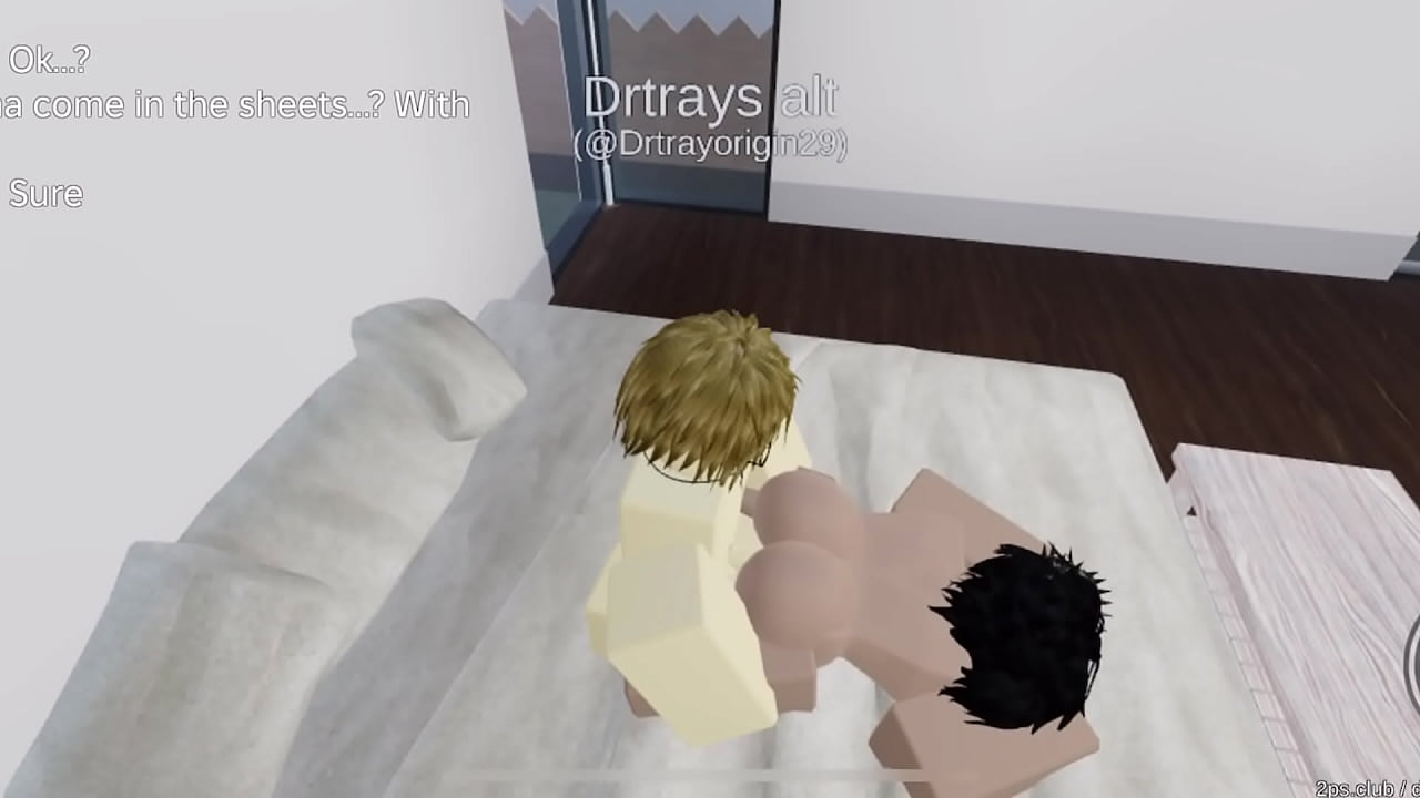 Gringo destroza mi trasero teniendo casa sola en roblox