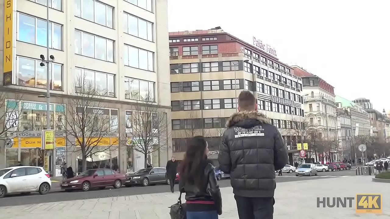 HUNT4K. Couple accept offer of hunter and Jocelyne Z makes him happy