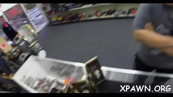 Beauty is doing sex in shop