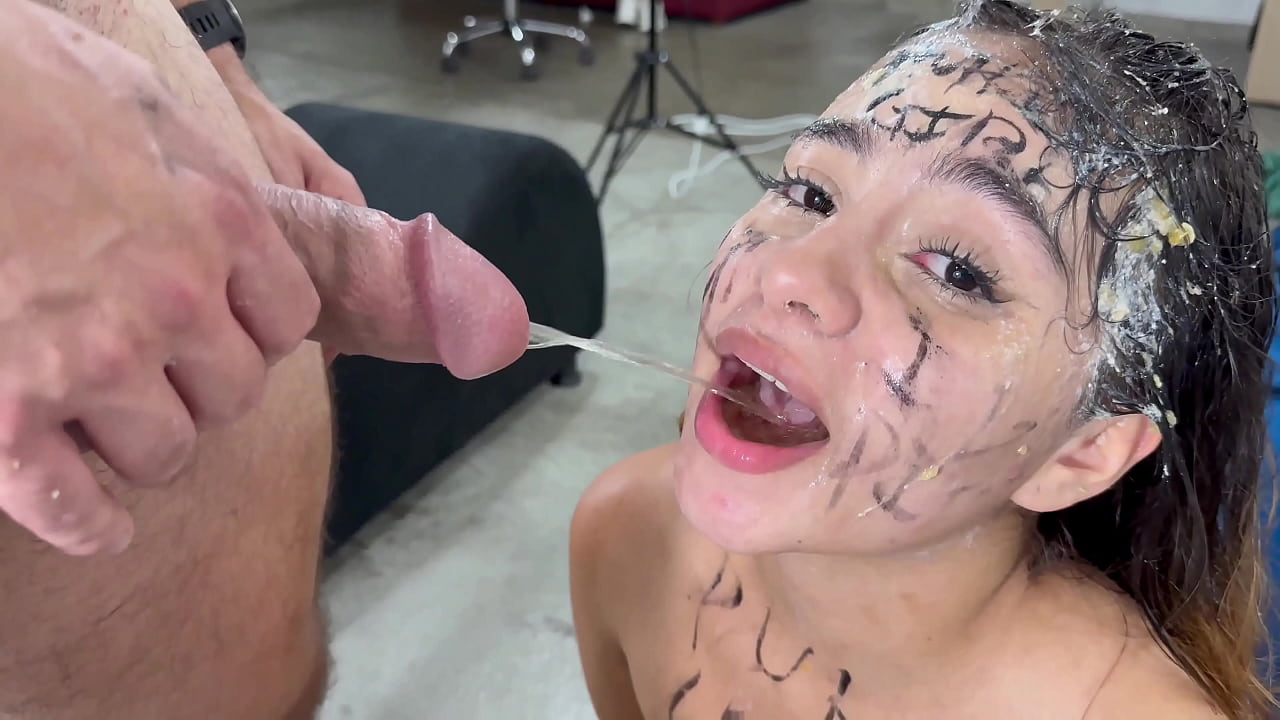 NO MERCY for PUKE and PISS GUZZLING whore SUSSY SWEET (EXTREME ROUGH)