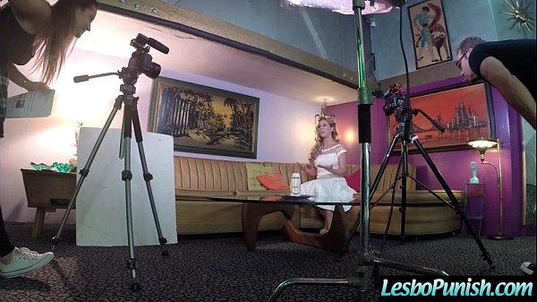 Lesbo Girls (aaliyah&cherie) In Hard Punish Sex Games movie-01