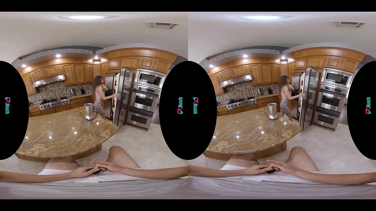 Your horny brunette girlfriend wants you to fuck her ass in virtual reality