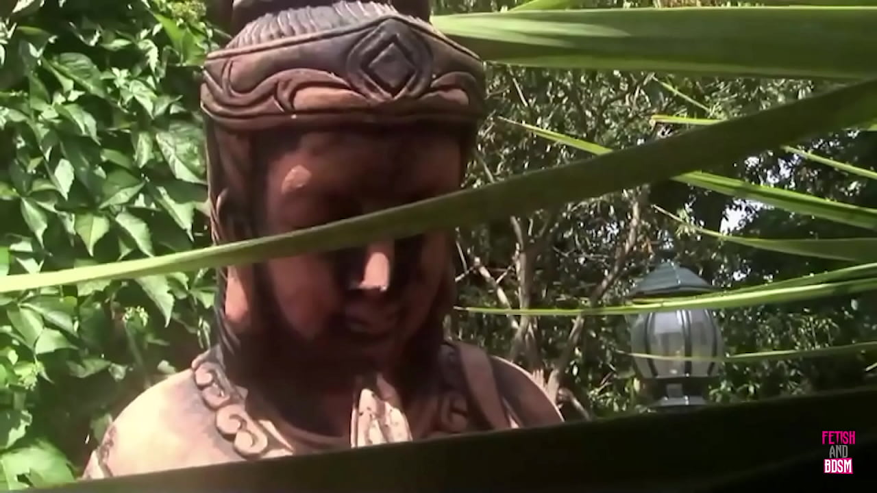 A man with a large dick is blasted by three blond fairies as they engage in lewd conversation.