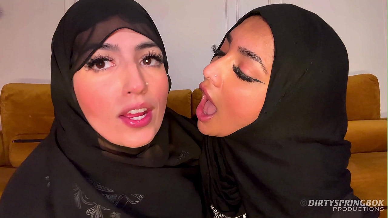 Two horny Hijabis help break your fast with a JOI