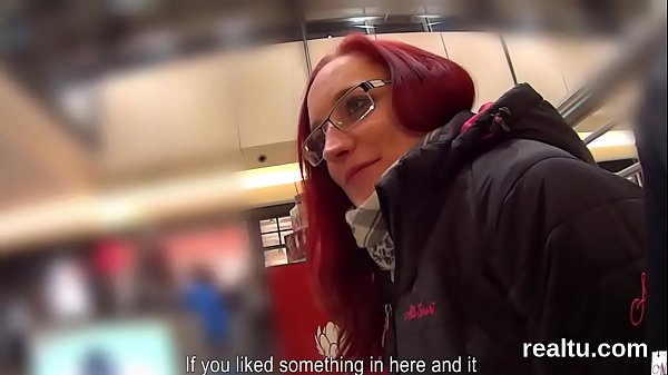 Gorgeous czech kitten gets teased in the mall and pounded in pov