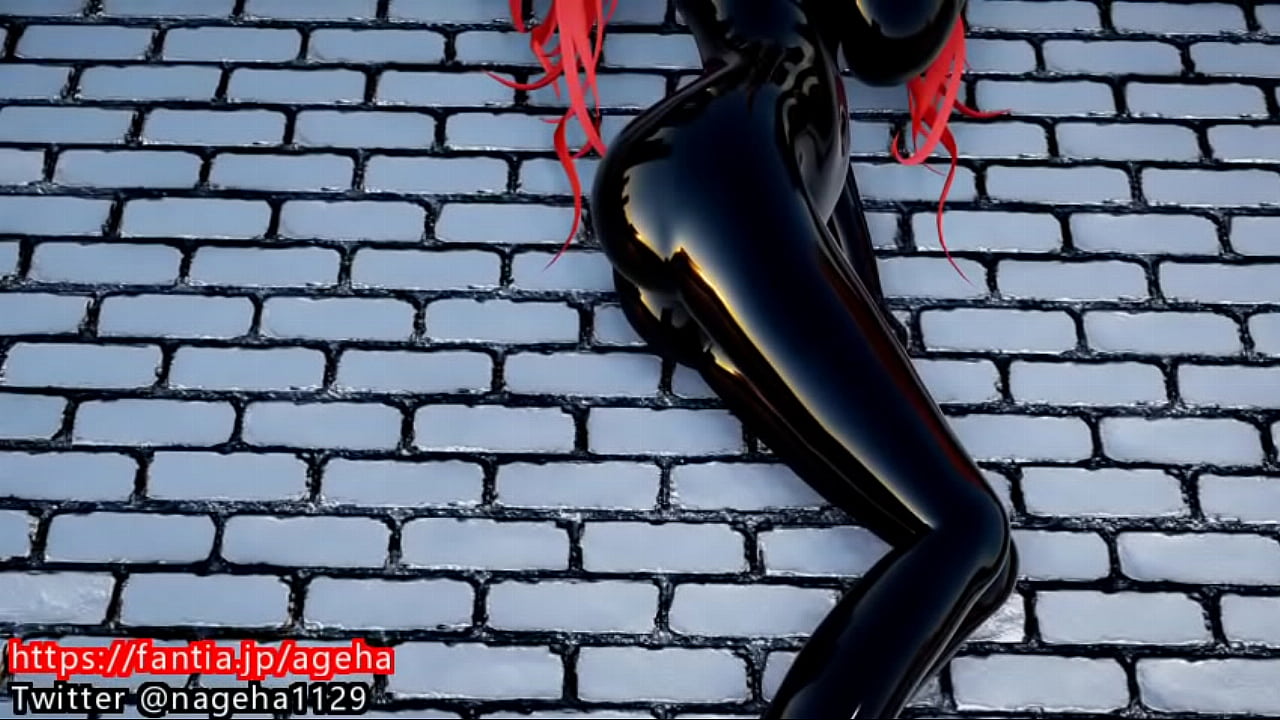 3D hentai bodysuit girl gravure①