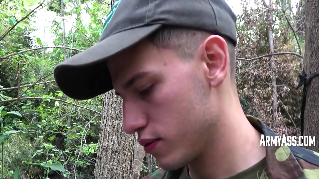 Horny Gay Army Threesome - Jake Lotti, Bautista Nores, Caetano Soares