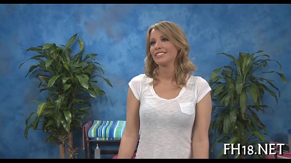 Beauty receives massage