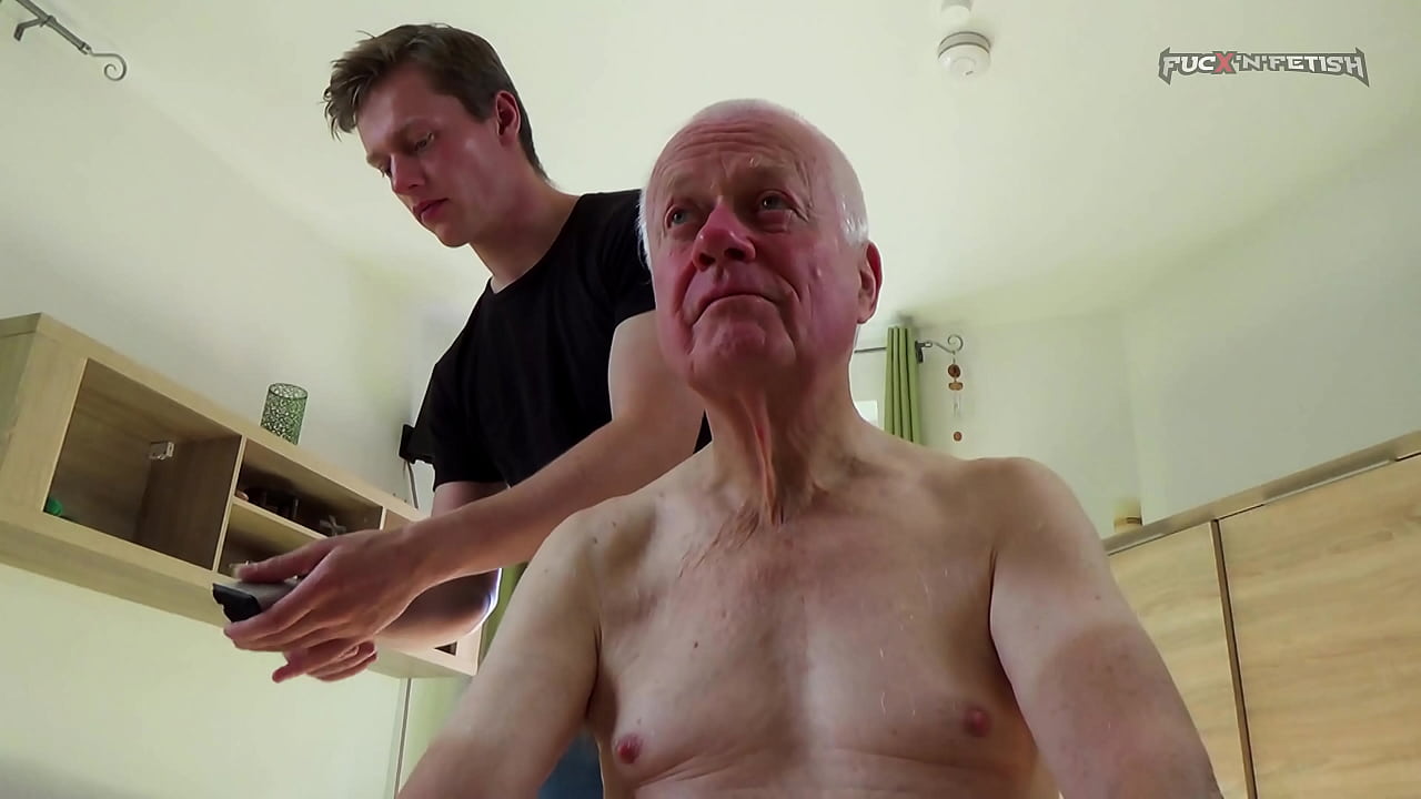 Shaving Old Man - Sale: $6