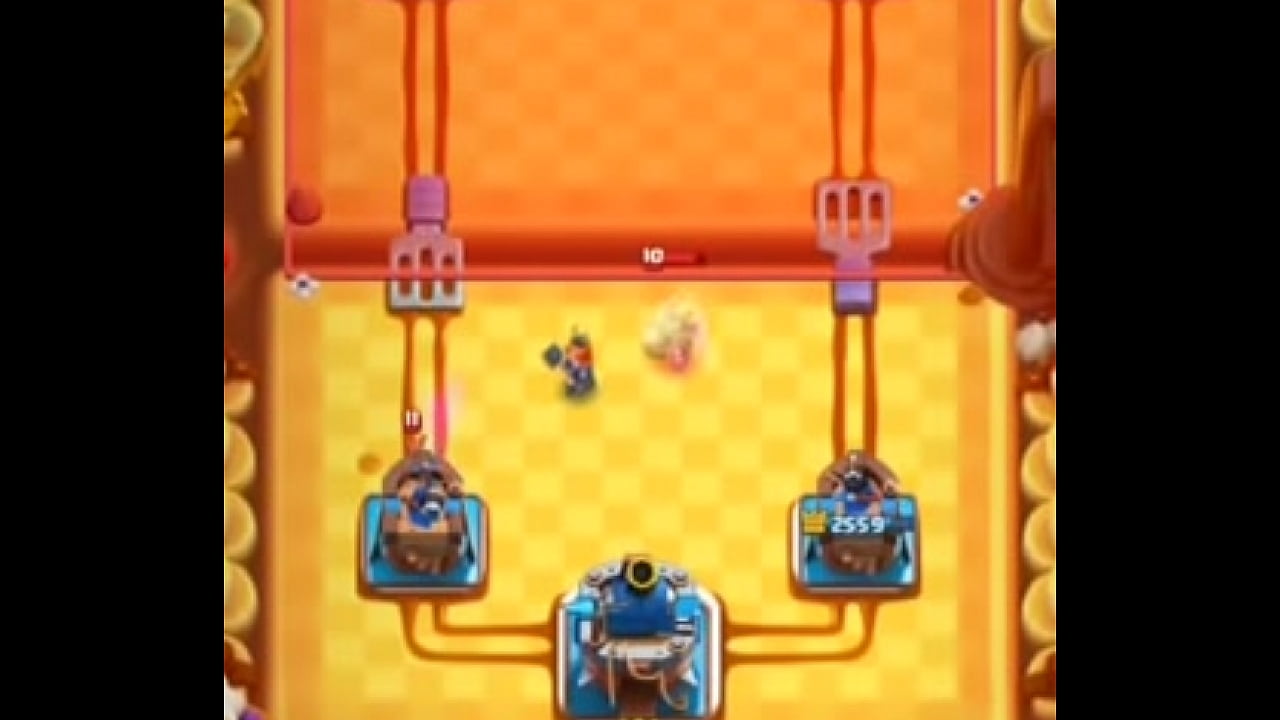 Fodendo com a vida da lvl11 com meu deck de bruxa