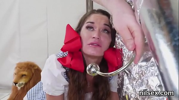 Insane whore gets her fuckholes gaped and deeply pounded